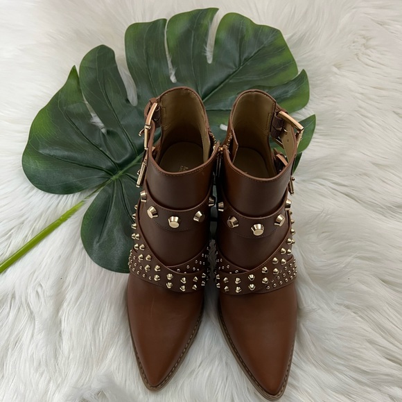 Michael Kors Dover Astor Stud Leather Ankle Boot ✨brand new✨ - Picture 5 of 5